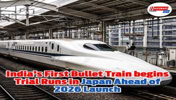India’s First Bullet Train begins Trial Runs in Japan Ahead of 2026 Launch