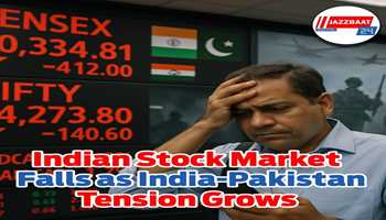 Indian Stock Market Falls as India-Pakistan Tension Grows