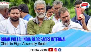 Bihar Polls: INDIA Bloc Faces Internal Clash in Eight Assembly Seats
