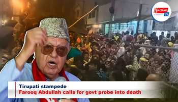 Tirupati stampede: Farooq Abdullah calls for govt probe into death

