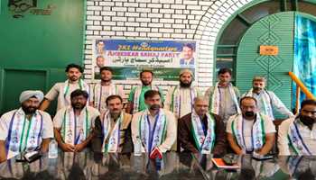 Ambedkar Samaj Party Demands Justice for Transporters in J&K During Press Conference