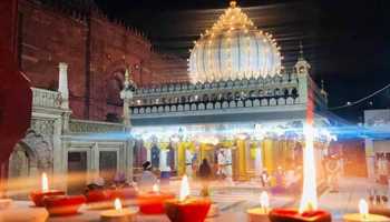 NIZAMMUDIN DARGAH, DELHI ILLUMINATED TO CELEBRATE DIWALI 