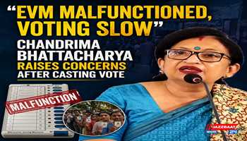 “EVM malfunctioned, voting slow”, Chandrima Bhattacharya raises concerns after casting vote
