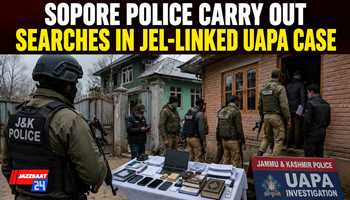 Sopore Police Carry Out Searches in JeI-Linked UAPA Case