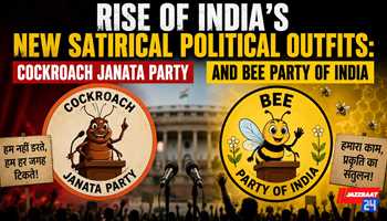 Rise of India’s new satirical political outfits: Cockroach Janata Party and Bee Party of India