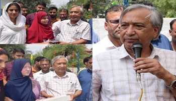 MLA Kulgam Presides Over Fitment Camp, Distributes Aids Among CWSNs


