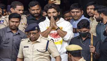 Allu Arjun’s Arrest Sparks Controversy  
