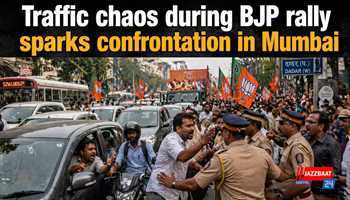 Traffic chaos during BJP rally sparks confrontation in Mumbai