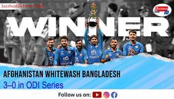 Afghanistan Whitewash Bangladesh 3–0 in ODI Series
