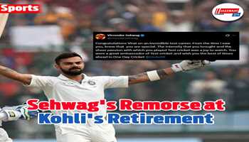 Sehwag's remorse at Kohli's retirement