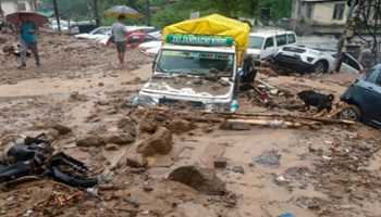 Flash Flood in Mandi Claims Three Lives, Schools Shut as Landslides Block Key Highways