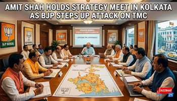 Amit Shah Holds Strategy Meet in Kolkata as BJP Steps Up Attack on TMC