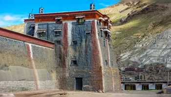 Sakya Monastery and it's iconic library