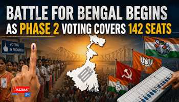 Battle for Bengal Begins as Phase 2 Voting Covers 142 Seats