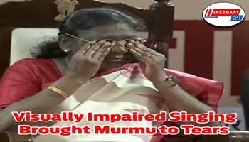 Visually impaired singing brought Murmu to tears