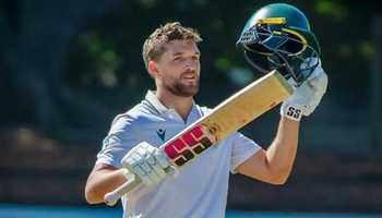 Stand-in Captain Mulder Stands Out With Triple Century