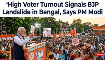 High Voter Turnout Signals BJP Landslide in Bengal, Says PM Modi

