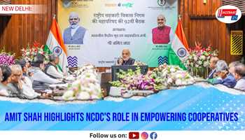 Amit Shah Highlights NCDC's Role in Empowering Cooperatives
