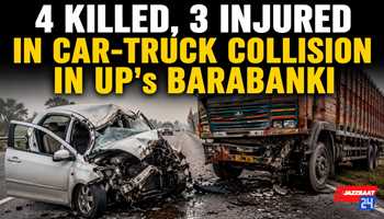 4 Killed, 3 Injured in Car-Truck Collision in UP's Barabanki

