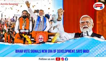 Bihar Vote Signals New Era of Development, Says Modi
