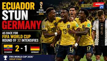 Ecuador Stun Germany as Race for FIFA World Cup Round of 32 Intensifies