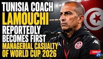 Tunisia Coach Lamouchi Reportedly Becomes First Managerial Casualty of World Cup 2026