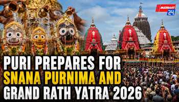 Puri Prepares for Snana Purnima and Grand Rath Yatra 2026