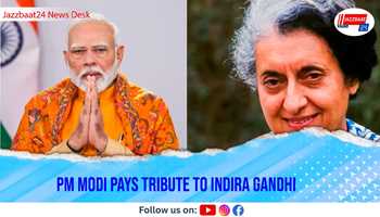 PM Modi Pays Tribute to Indira Gandhi
