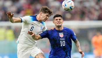 USA HELD ENGLAND TO A SCORELESS DRAW IN THE WORLD CUP IN QATAR