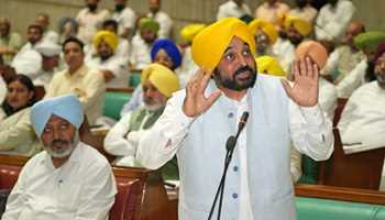 Punjab: All MLAs vote in Bhagwant Mann's favour; wins trust vote; BJP, Congress abstain