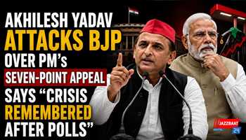 Akhilesh Yadav attacks BJP over PM’s seven-point appeal, says ‘crisis remembered after polls’