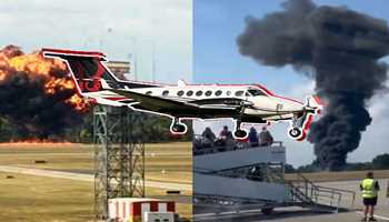 Aircraft Crashes After Takeoff from London Southend Airport, Investigation Underway
