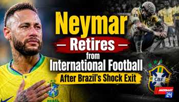 Neymar Retires from International Football After Brazil's Shock Exit