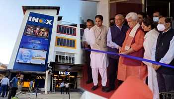 J&K LG Manoj Sinha Inaugurates Kashmir’s First Multiplex in Srinagar