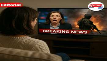 
Broadcasting war hysteria instead of conflict news
