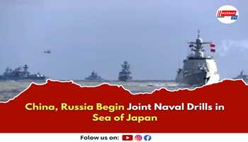 China, Russia Begin Joint Naval Drills in Sea of Japan