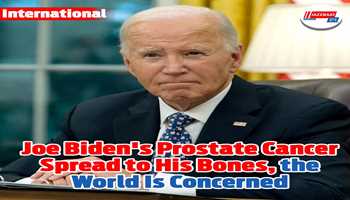 Joe Biden's prostate cancer spread to his bones, the world is concerned