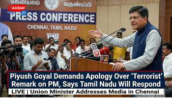 Piyush Goyal Demands Apology Over ‘Terrorist’ Remark on PM, Says Tamil Nadu Will Respond