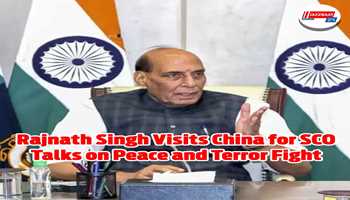 Rajnath Singh Visits China for SCO Talks on Peace and Terror Fight