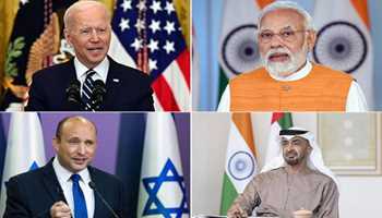 India, Israel, UAE And US Form New I2U2 Grouping, 1st Summit Next Month