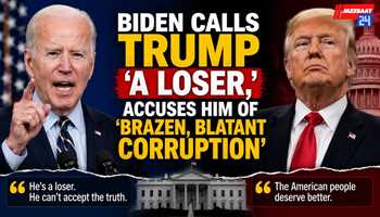 Biden Calls Trump ‘a Loser,’ Accuses Him of ‘Brazen, Blatant Corruption’