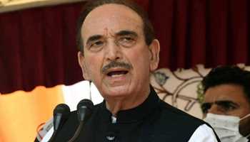 RESTRORATION OF JAMMU & KASHMIR STATEHOOD AMONGST THREE DEMANDS OF GHULAM NABI AZAD