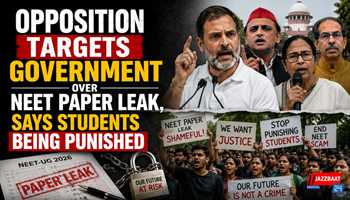 Opposition Targets Government Over NEET Paper Leak, Says Students Being Punished

