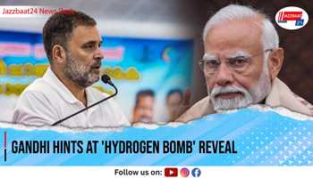 Gandhi Hints at 'Hydrogen Bomb' Reveal
