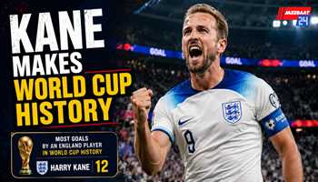 Kane Makes World Cup History