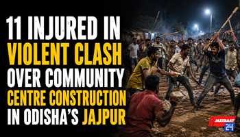 11 Injured in Violent Clash Over Community Centre Construction in Odisha's Jajpur
