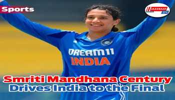 
Smriti Mandhana century drives India to the final