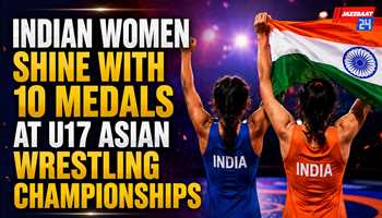 Indian Women Shine with 10 Medals at U17 Asian Wrestling Championships