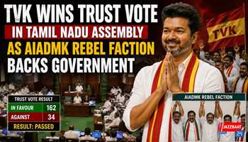 TVK Wins Trust Vote in Tamil Nadu Assembly as AIADMK Rebel Faction Backs Government

