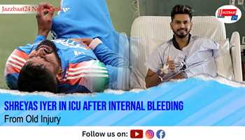 Shreyas Iyer in ICU After Internal Bleeding From Old Injury 
